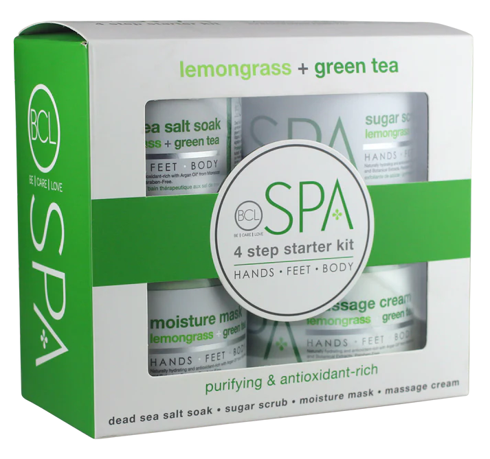 Lemongrass + Green Tea 4 Step 16oz Starter Kit